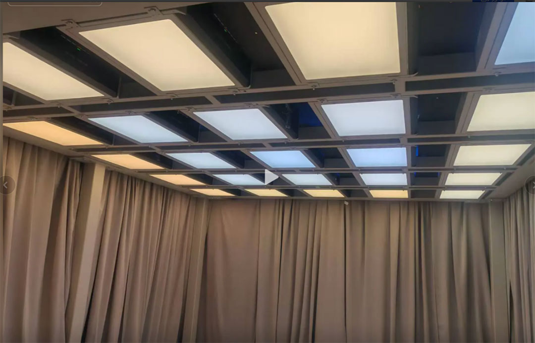 Multi-Channel LED Matrix Close-Up